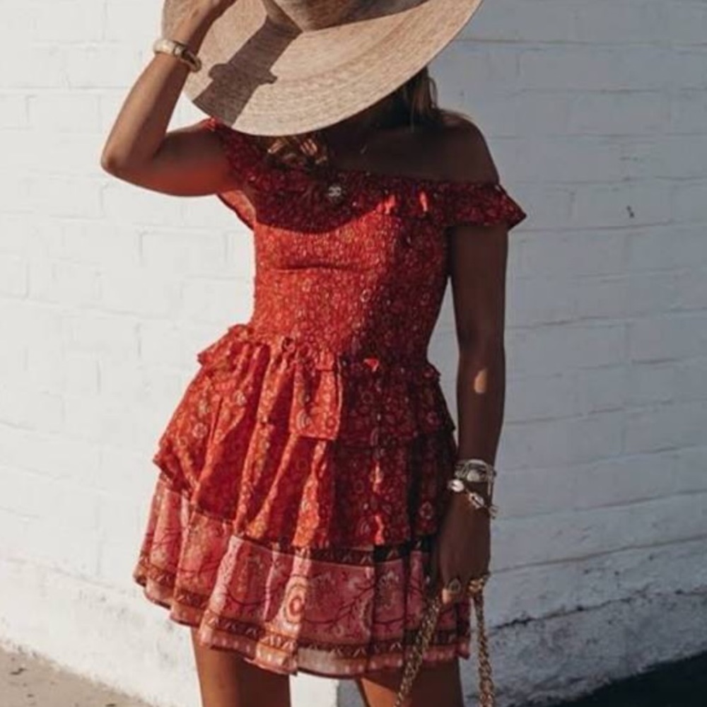 SPELL & THE GYPSY | Dahlia Ra-Ra Mini Dress
